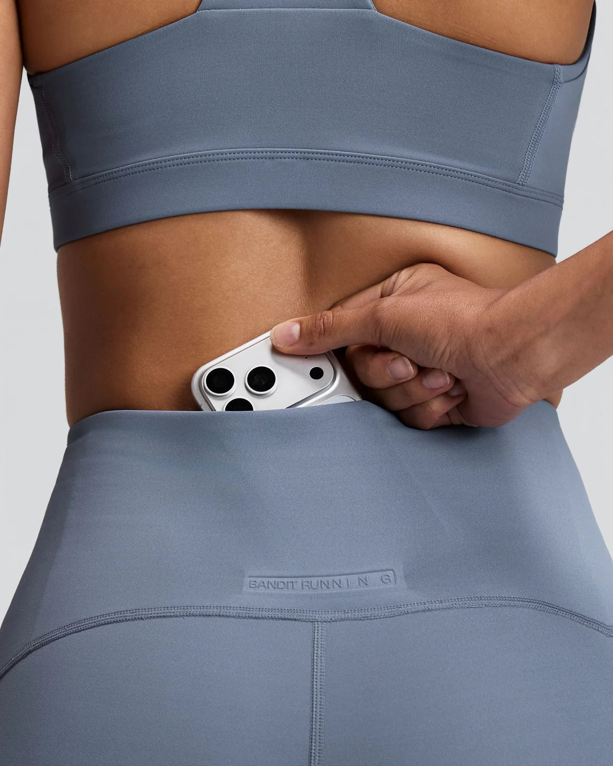Bandit Women's Vanisher™ 5" High Waist Compression Shorts - Steel Horizon