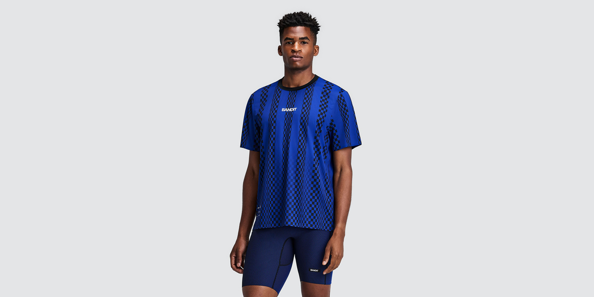 Men's Specter™ Performance Run Tee with Flopack™ - Bauhaus Blue