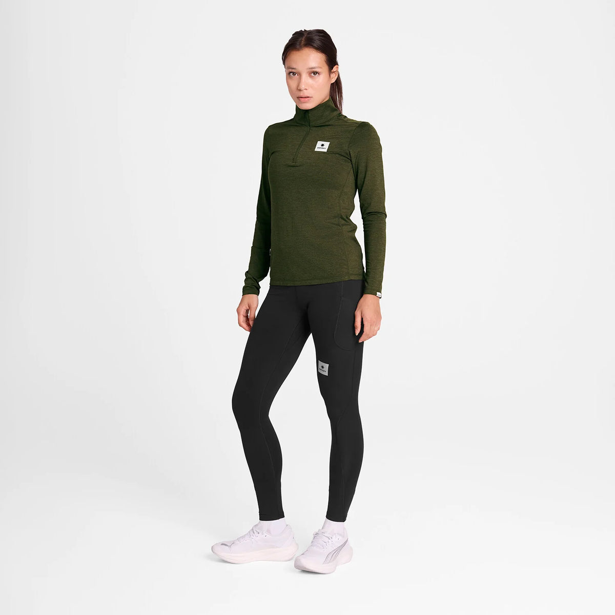 SAYSKY Women's Pace 1/2 Zip Long Sleeve