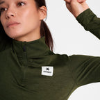 SAYSKY Women's Pace 1/2 Zip Long Sleeve