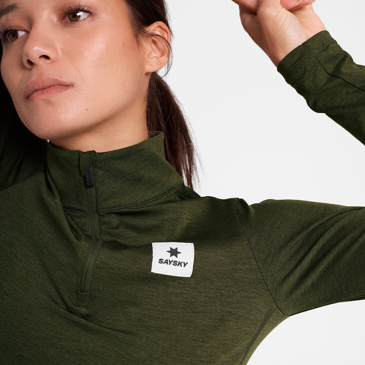 SAYSKY Women's Pace 1/2 Zip Long Sleeve