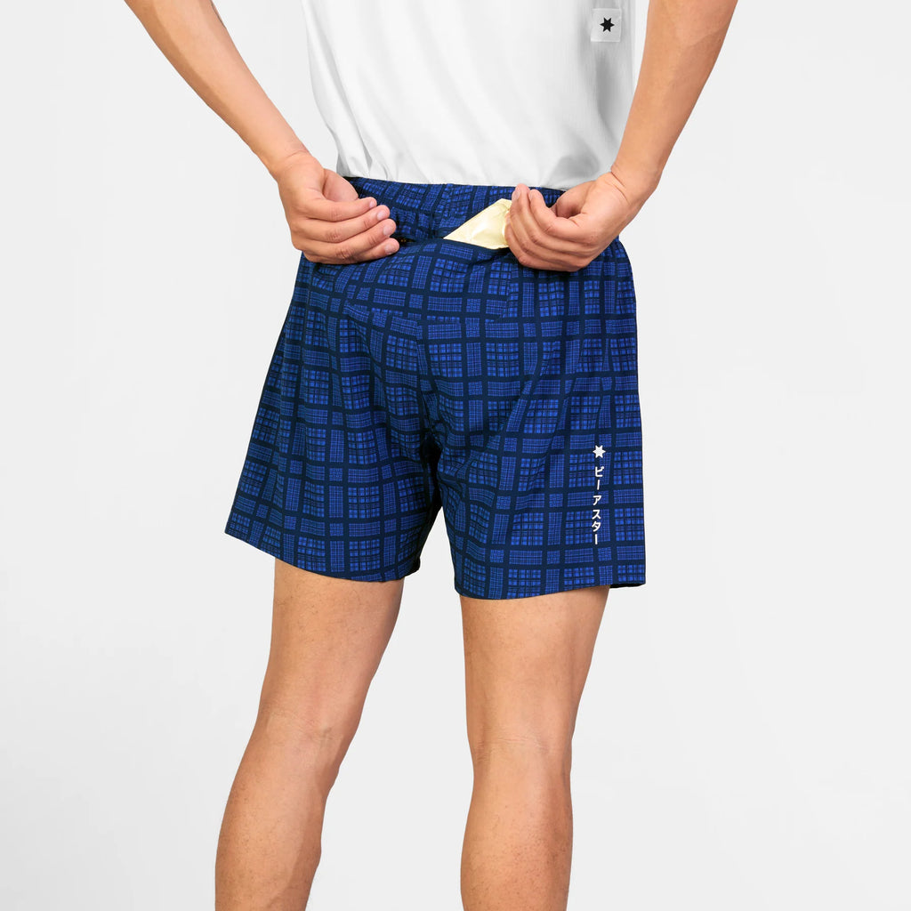 Saysky Men's Pace Shorts - Checks of Edo