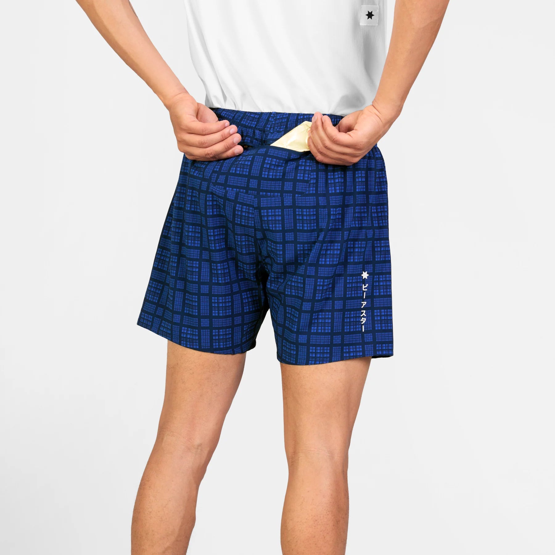 Saysky Men's Pace Shorts - Checks of Edo