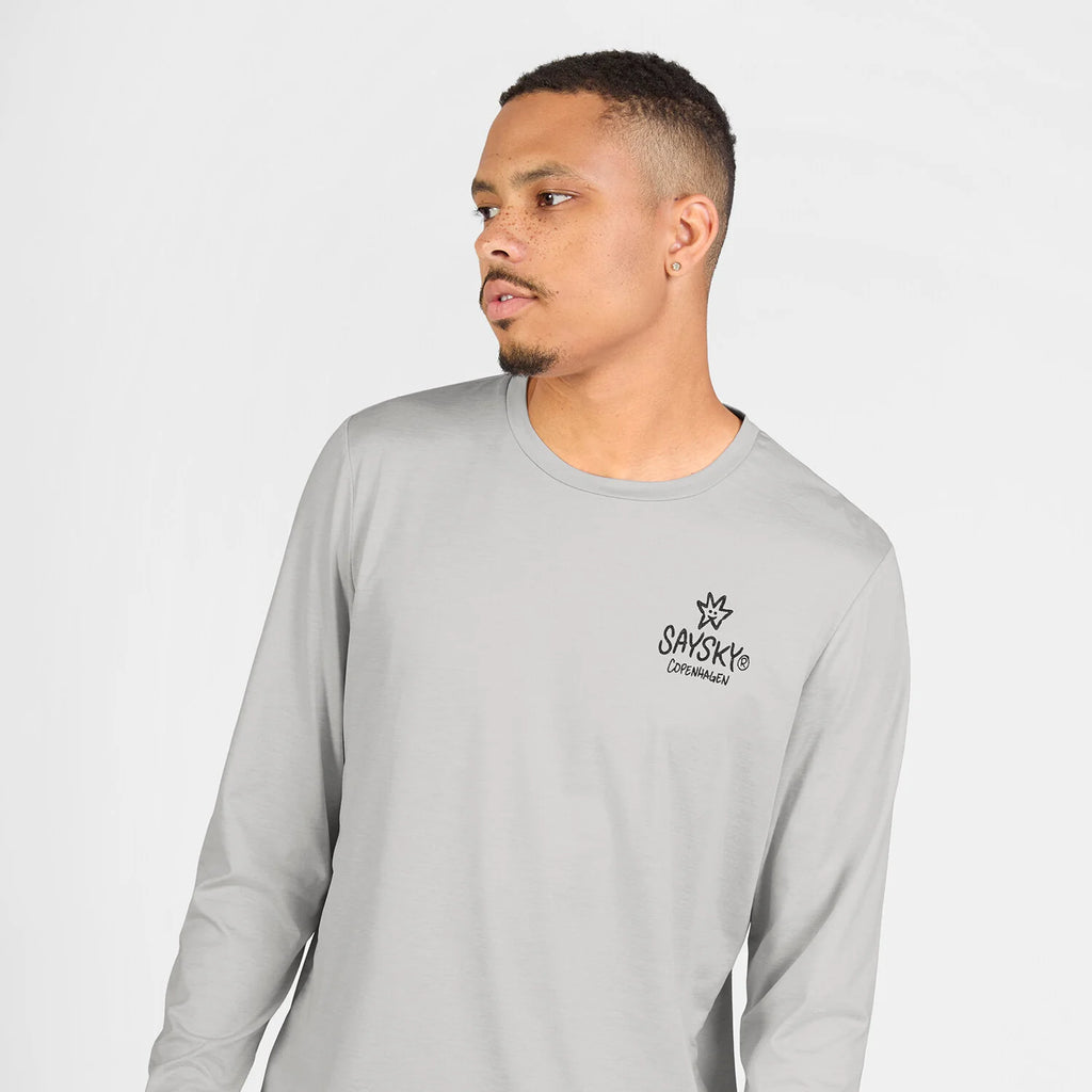 SAYSKY Men's Statement Pace Long Sleeve Shirt