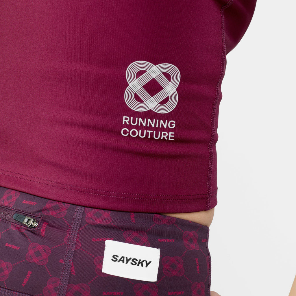 SAYSKY Women's Couture Combat Crop Top