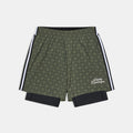 SAYSKY Men's Couture Pace 2 in 1 Shorts 5"