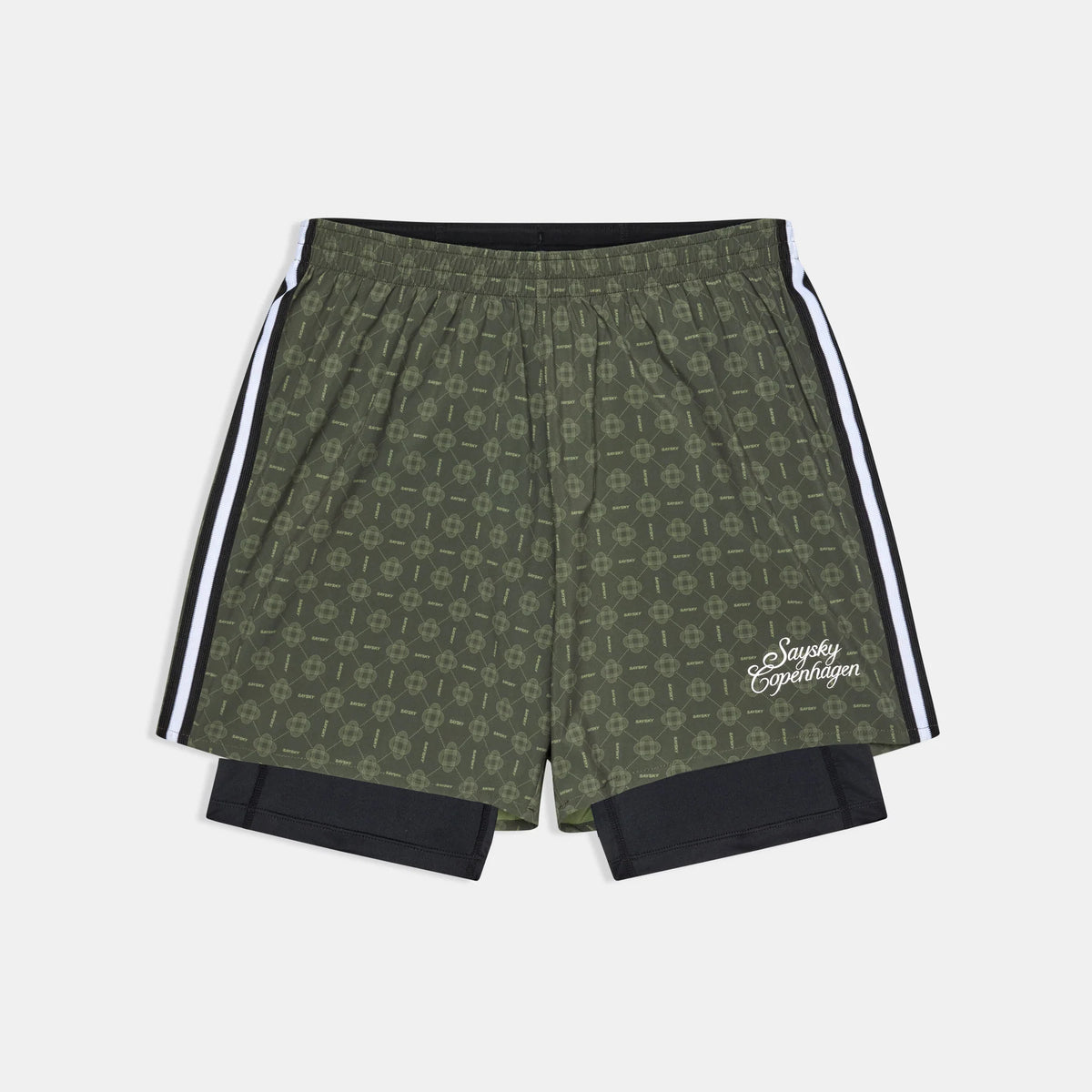 SAYSKY Men's Couture Pace 2 in 1 Shorts 5"