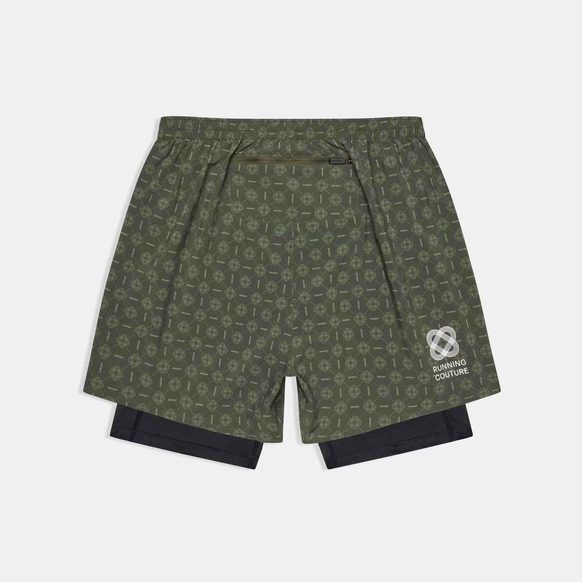 SAYSKY Men's Couture Pace 2 in 1 Shorts 5"