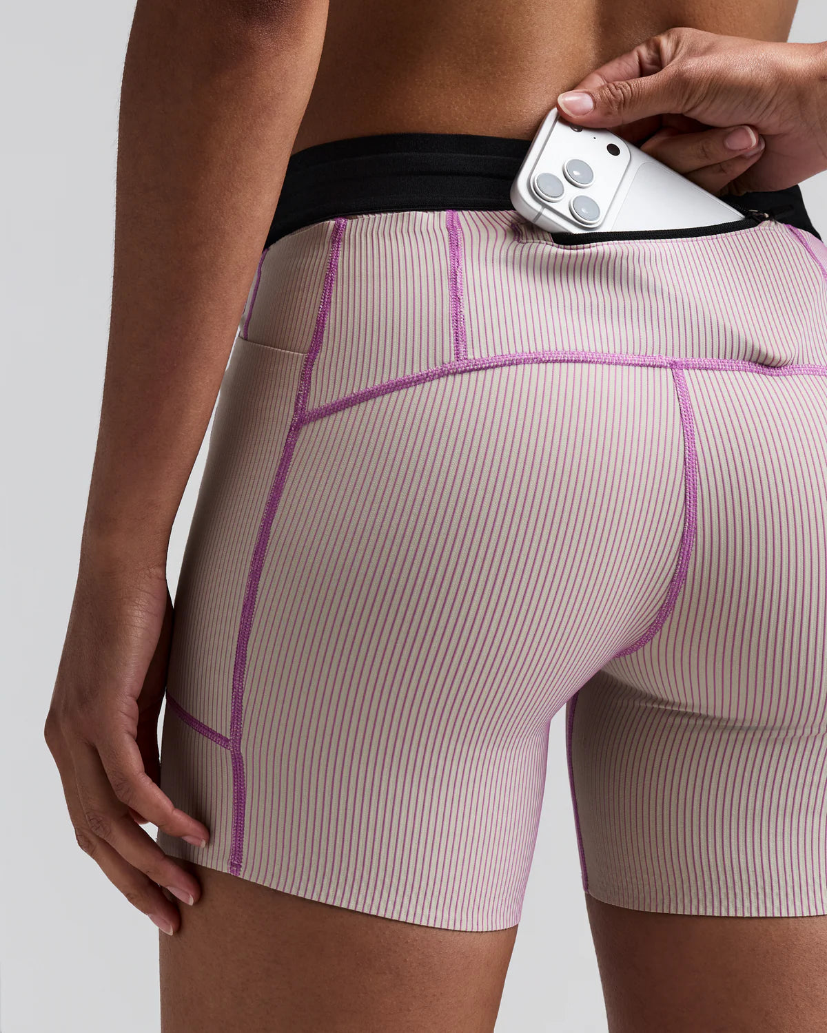 BANDIT Women's Striped Cadence™ 5" Compression Shorts | In-Store Product