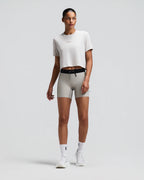 BANDIT Women's Micromesh™ Cropped Run Tee | In-Store Product