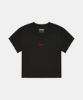 Women's Vituccia™ Cropped Performance Tee - Black