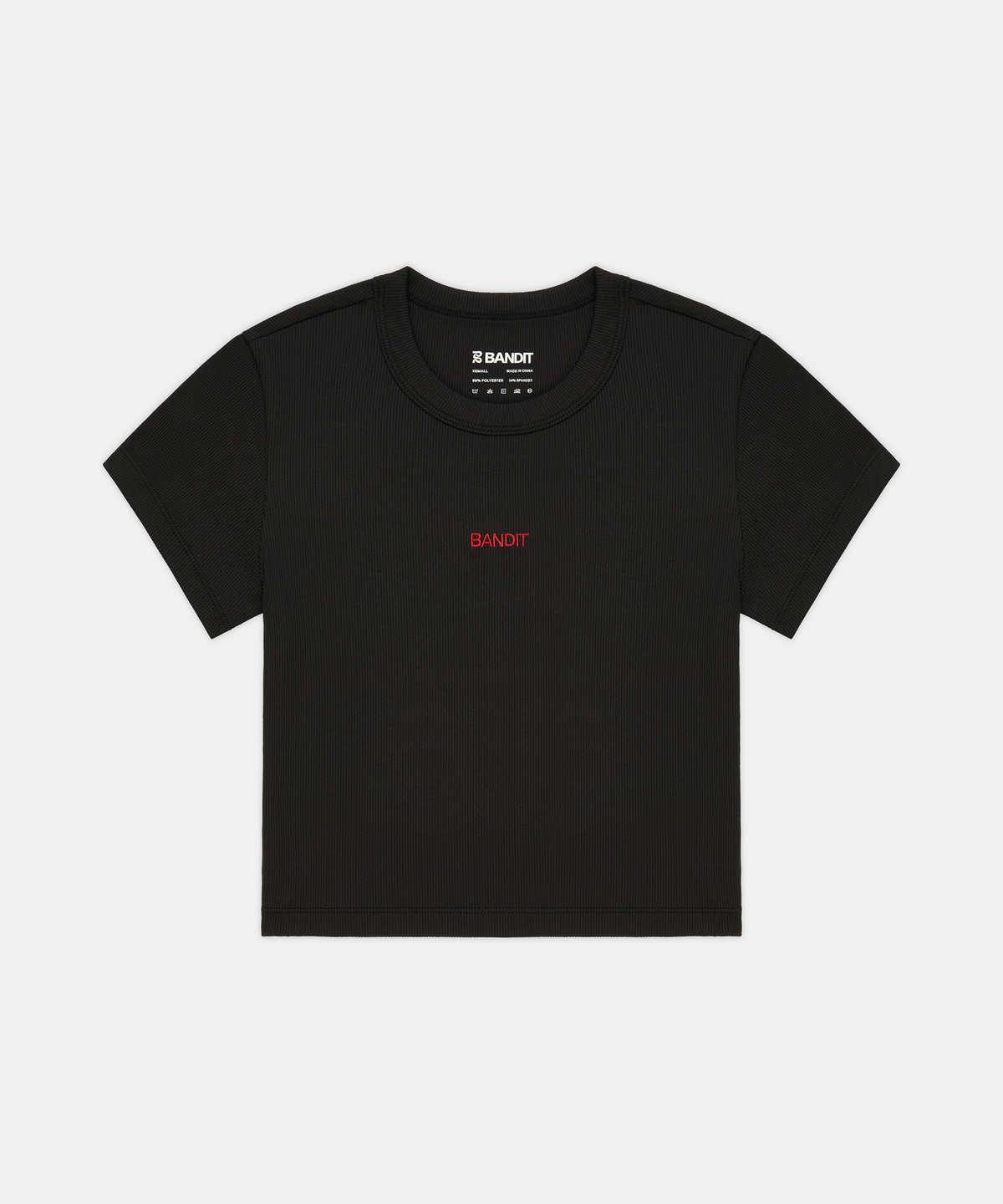 Women's Vituccia™ Cropped Performance Tee - Black