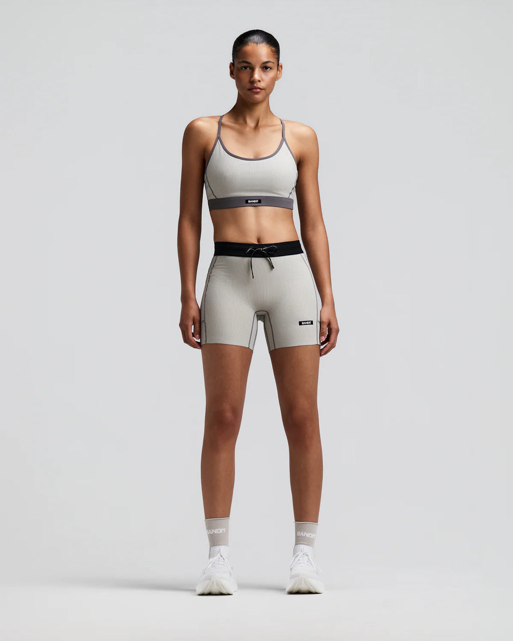 BANDIT Women's Striped Cadence™ 5" Compression Shorts | In-Store Product