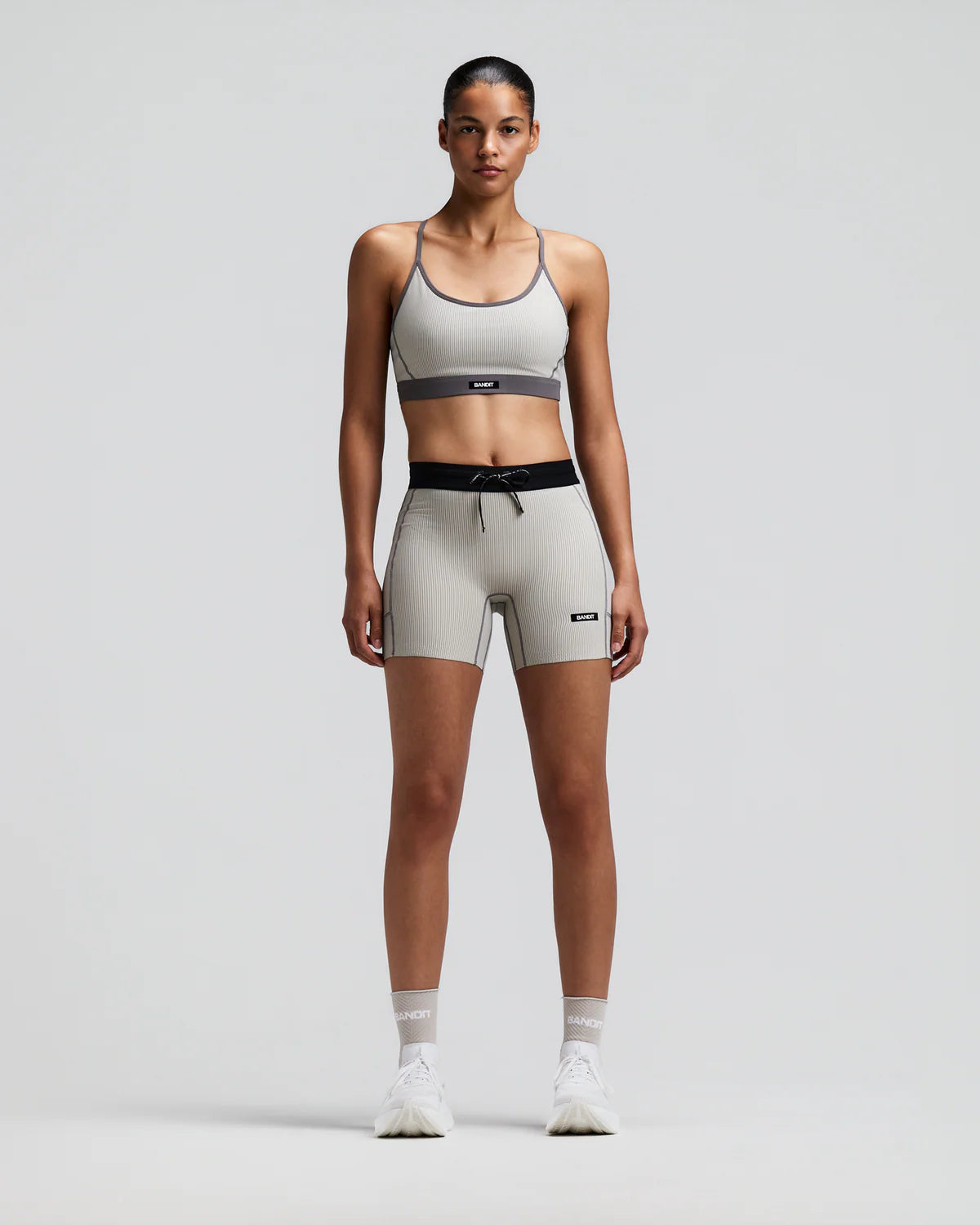 BANDIT Women's Striped Cadence™ 5" Compression Shorts | In-Store Product