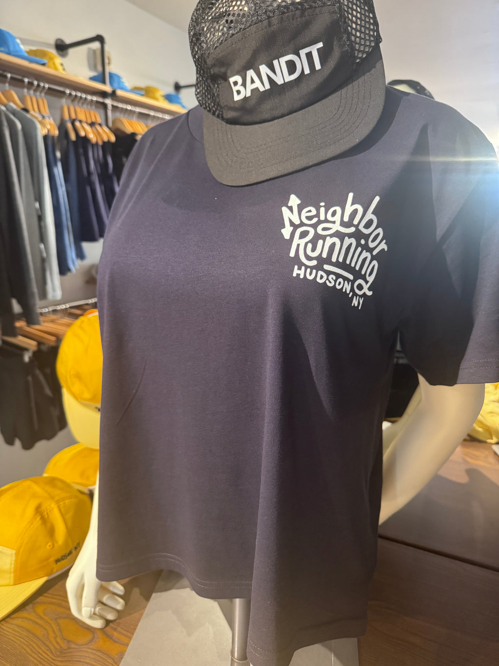 Womens Neighbor Running House Tee