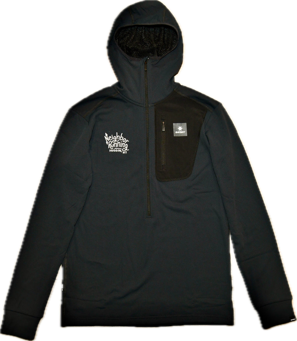 SAYSKY x Neighbor Running Women's Half-zip Combat Pullover Hoodie