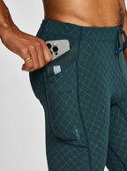 Janji Men's 8" Trail Half Tight - High-Viz