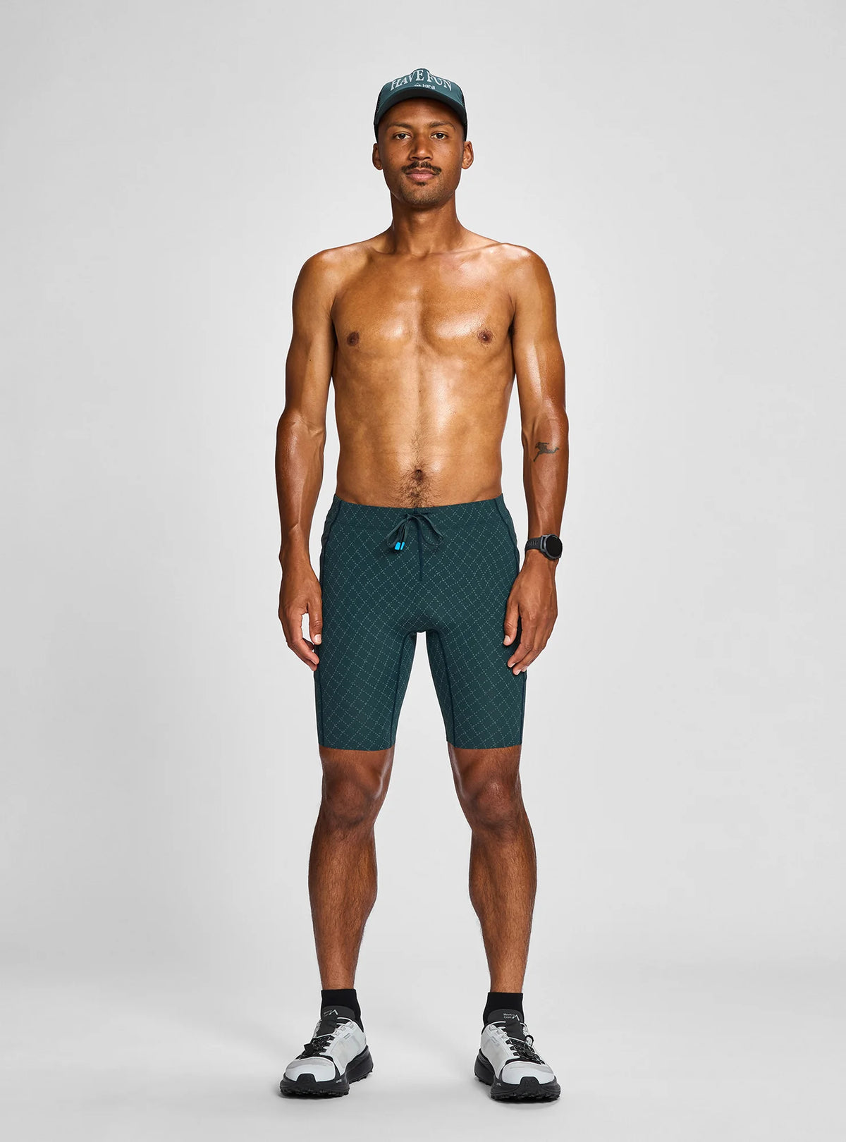 Janji Men's 8" Trail Half Tight - High-Viz