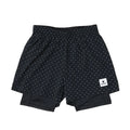 SAYSKY Men's Polka 2 In 1 Pace Shorts 5"