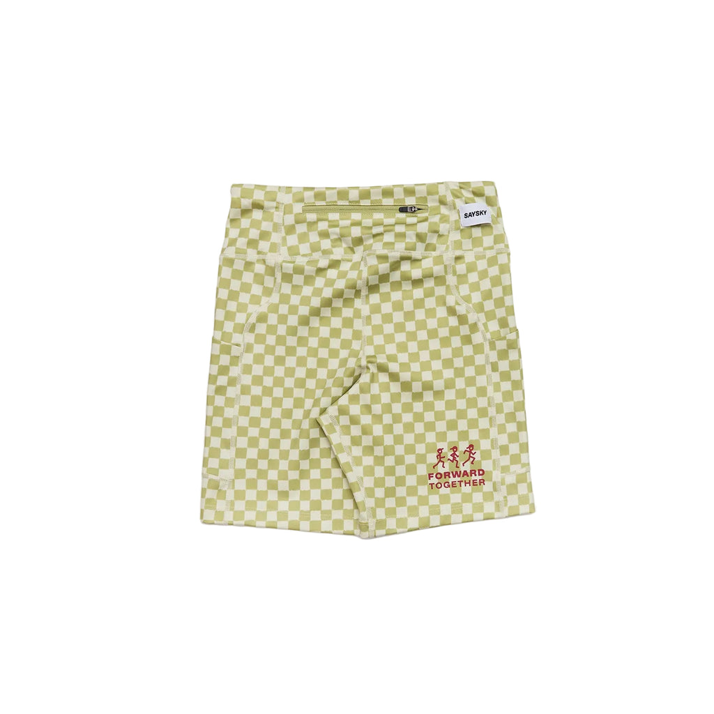 SAYSKY Women's Checker Combat+ Short Tights 7"