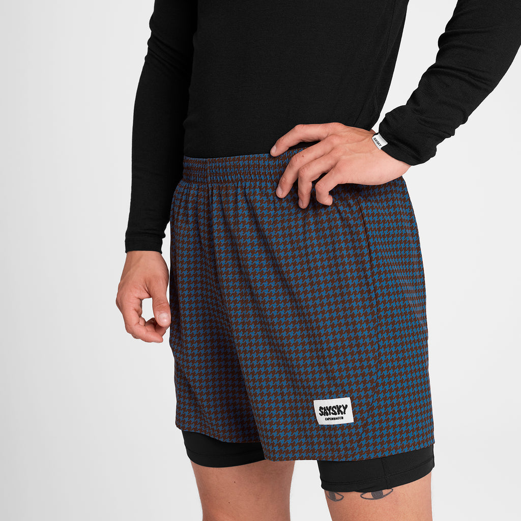 SAYSKY Men's 2 in 1 Pace Shorts 5''