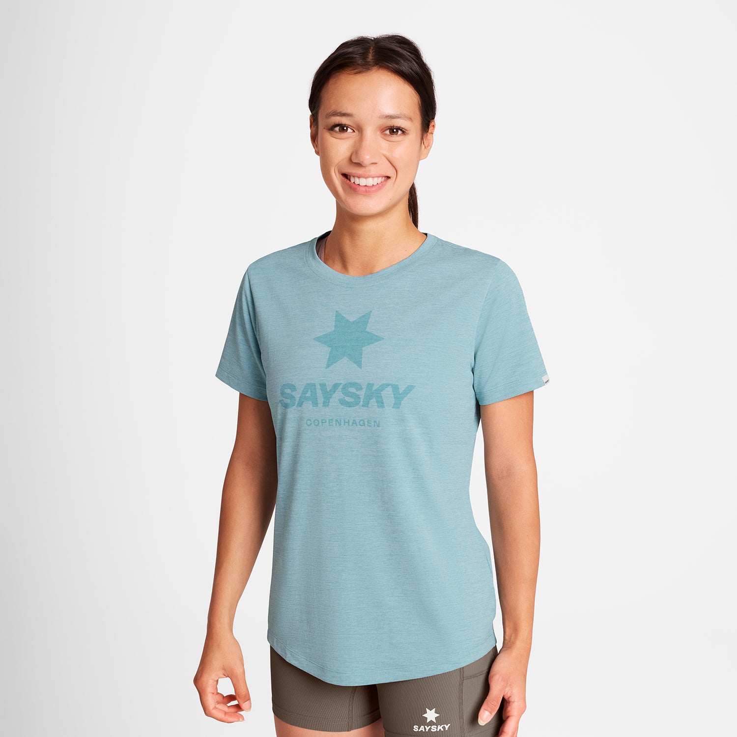 SAYSKY Women's W Logo Combat Pro T-shirt