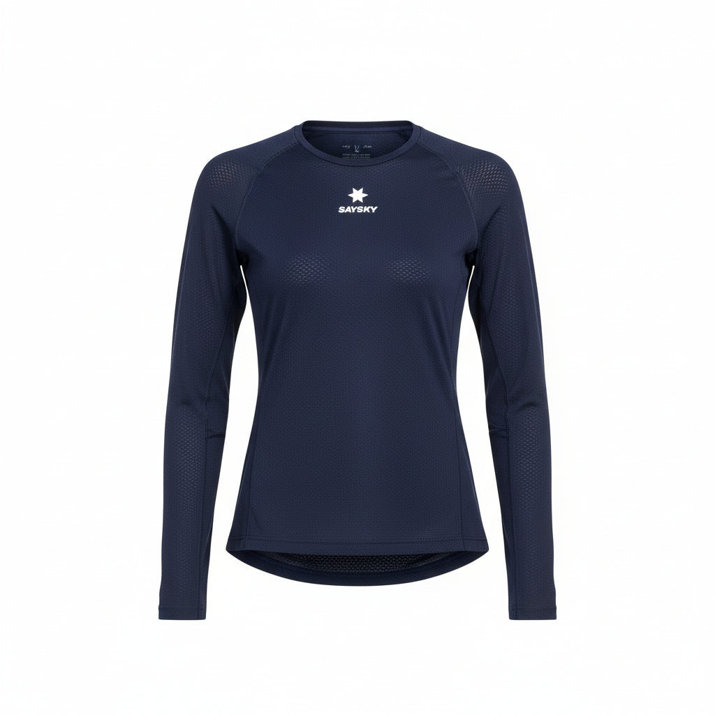 SAYSKY Unisex Mesh Base Layer Long Sleeve