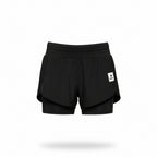 SAYSKY Women's 2 in 1 Pace Shorts 3''