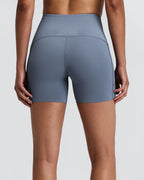 Bandit Women's Vanisher™ 5" High Waist Compression Shorts - Steel Horizon