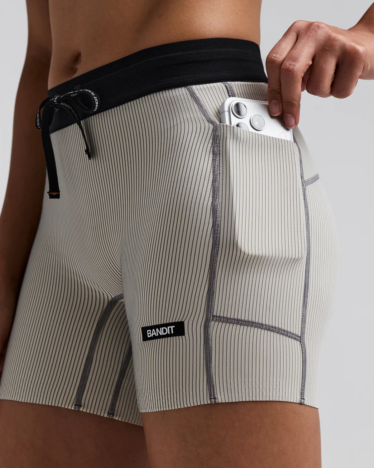 BANDIT Women's Striped Cadence™ 5" Compression Shorts | In-Store Product