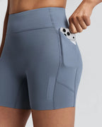Bandit Women's Vanisher™ 5" High Waist Compression Shorts - Steel Horizon