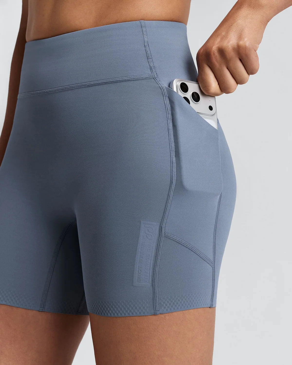 Bandit Women's Vanisher™ 5" High Waist Compression Shorts - Steel Horizon