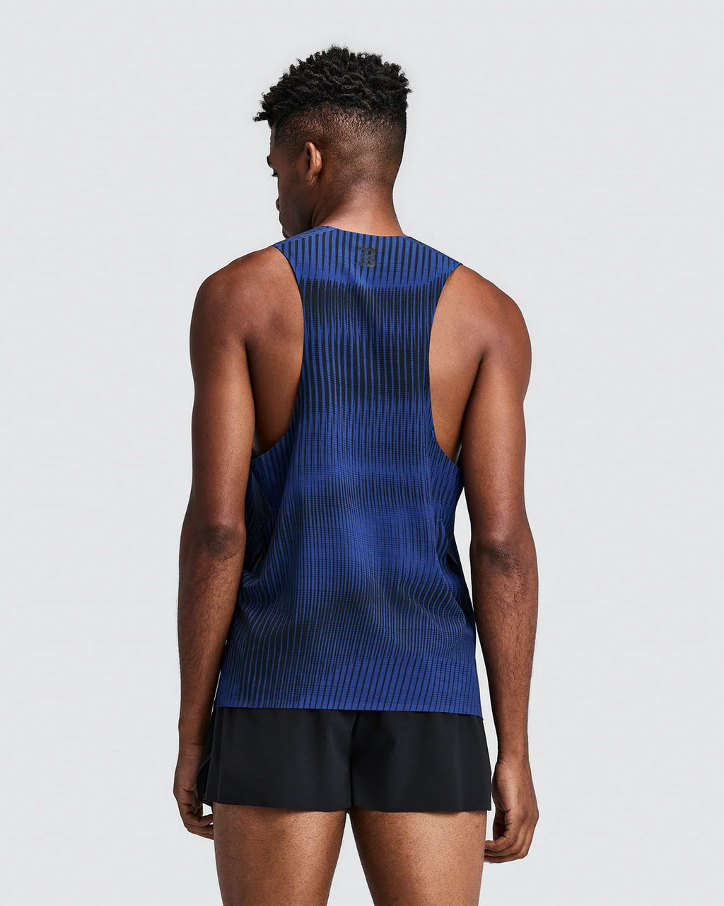 Bandit Men's CoolGrid™ Distance Singlet with Flopack™ - Bauhaus Blue