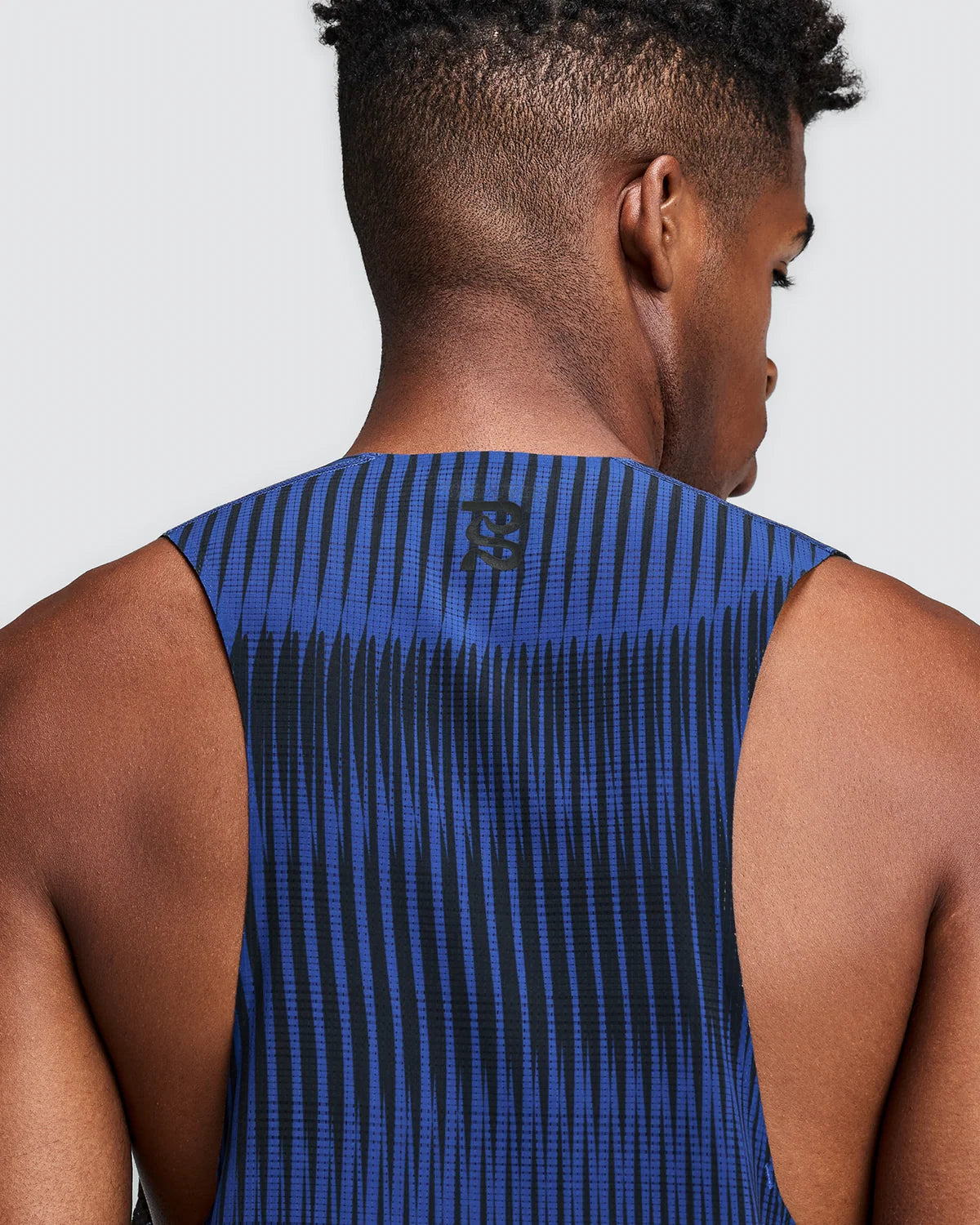 Bandit Men's CoolGrid™ Distance Singlet with Flopack™ - Bauhaus Blue