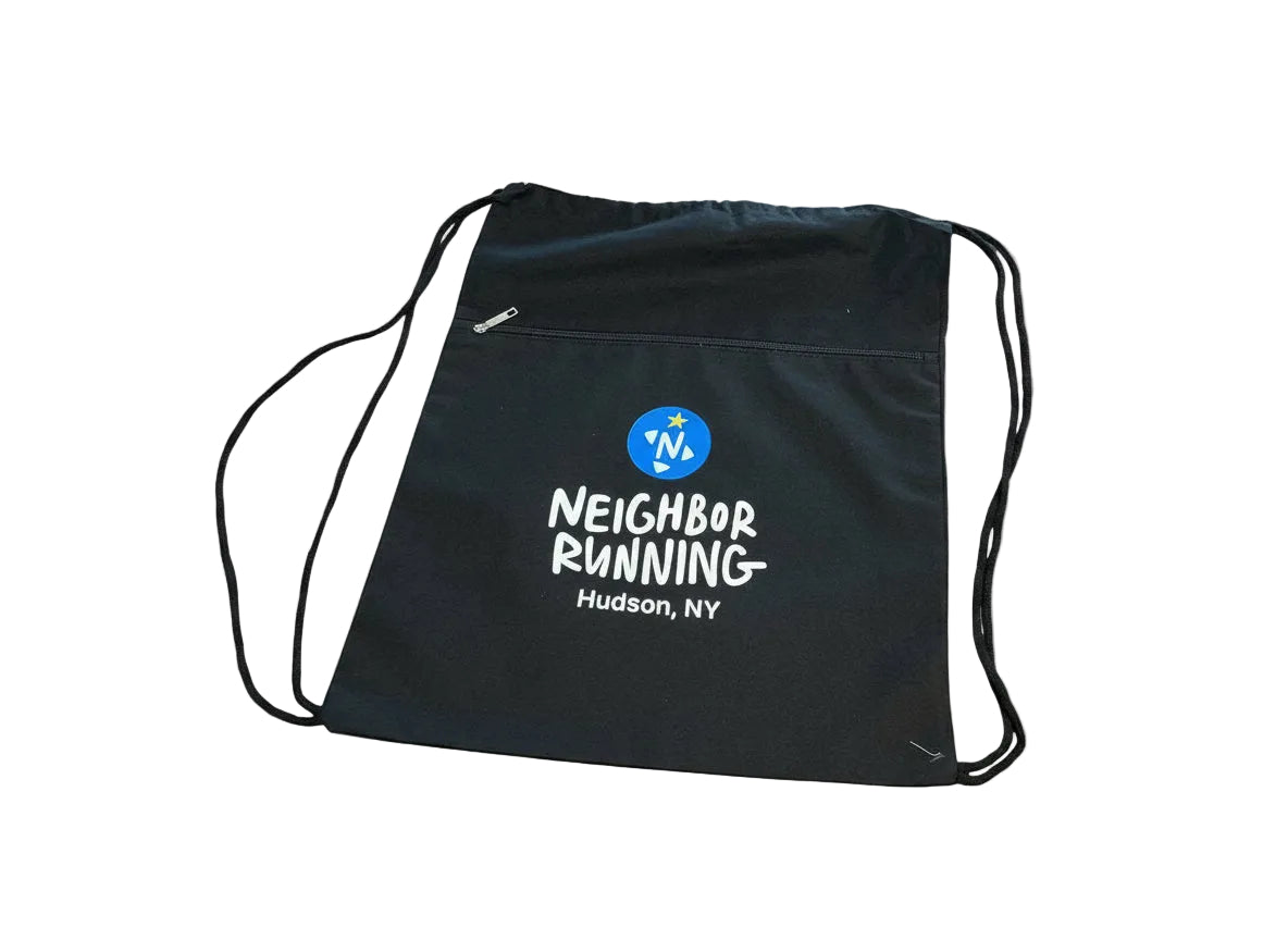 Neighbor Running - Neighbor Drawstring Track bag - Neighbor Running