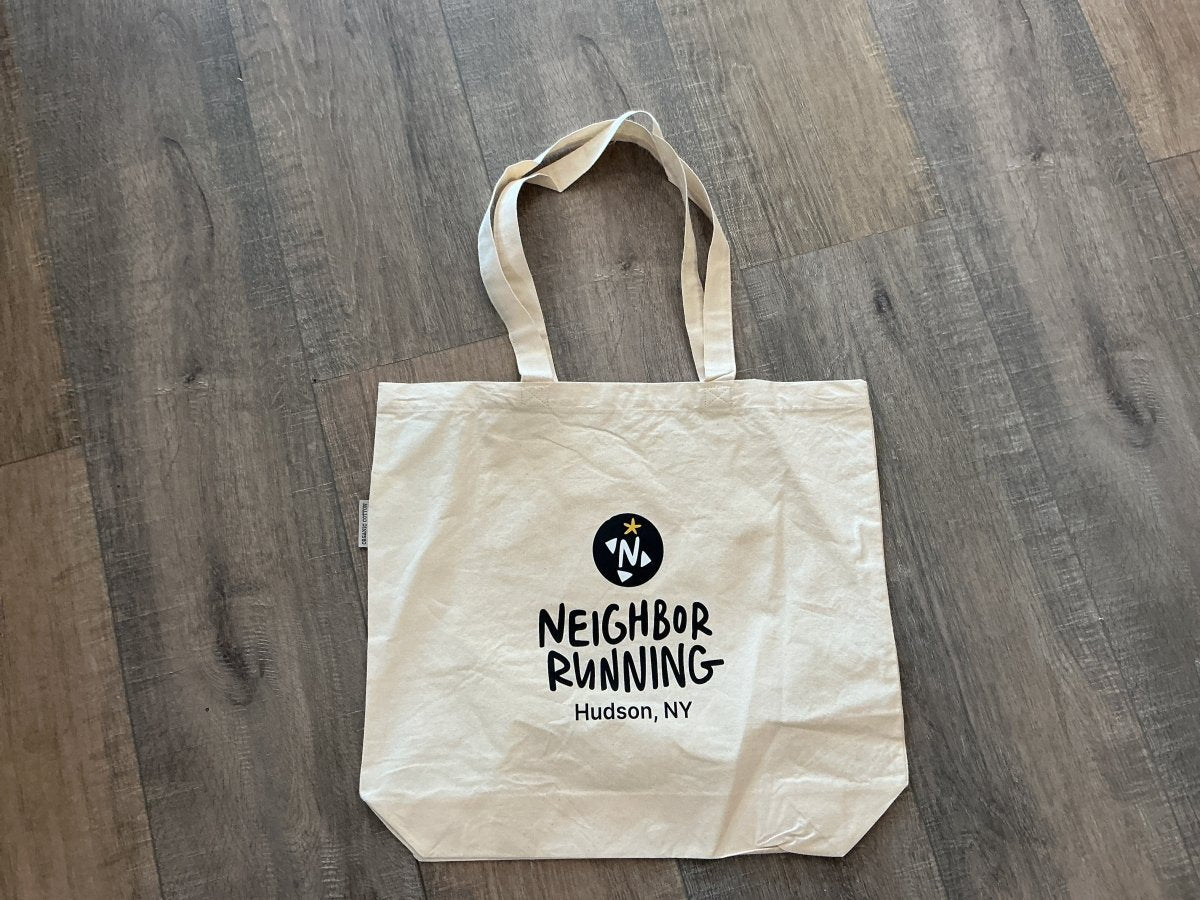 Neighbor Running - Neighbor Organic Cotton Tote Bag - Neighbor Running
